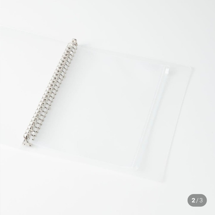 Muji A4 zipper(fermuarlı) sayfa