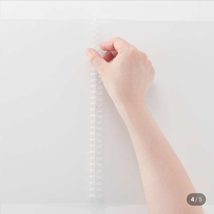 Muji Refil defterin kılıfı A4 / 30 delikli