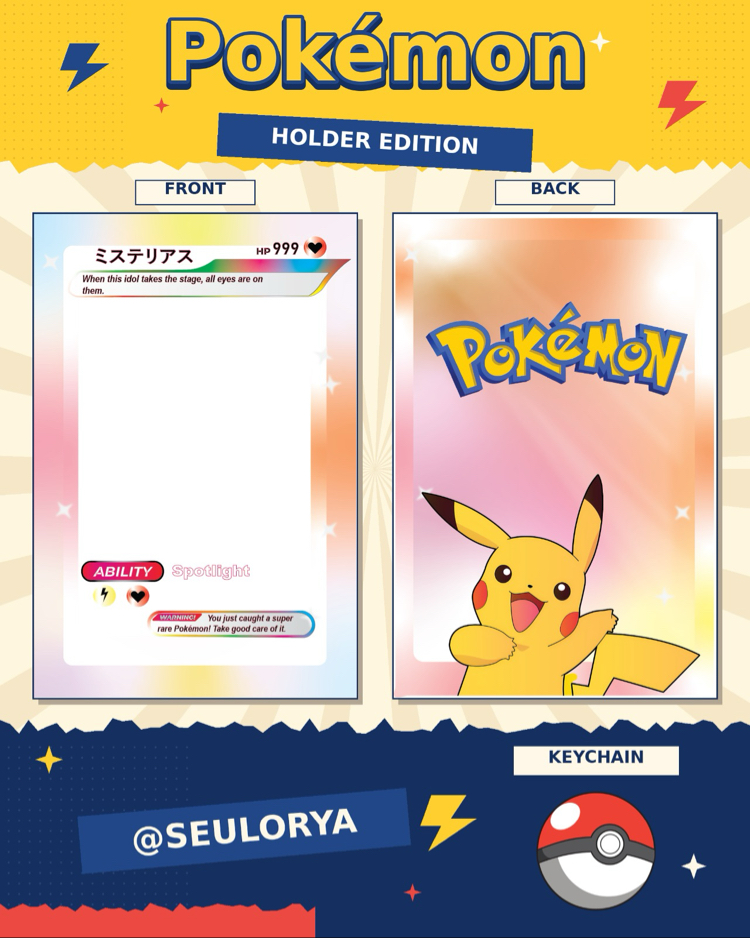POKEMON PC HOLDER