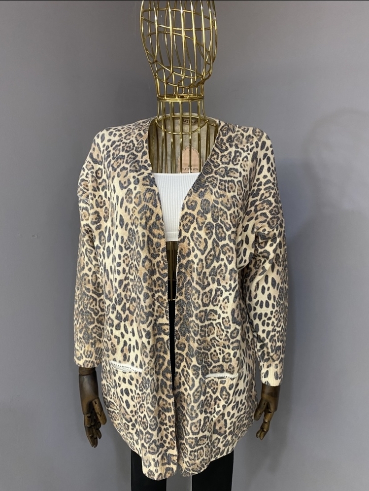 Leopar hırka
