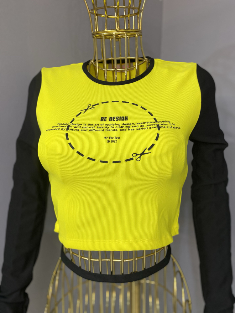 Neon ipli Crop 