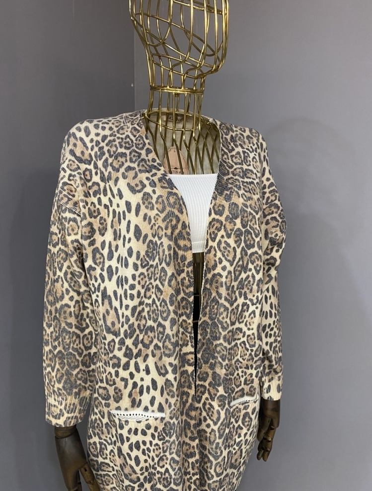 Leopar hırka