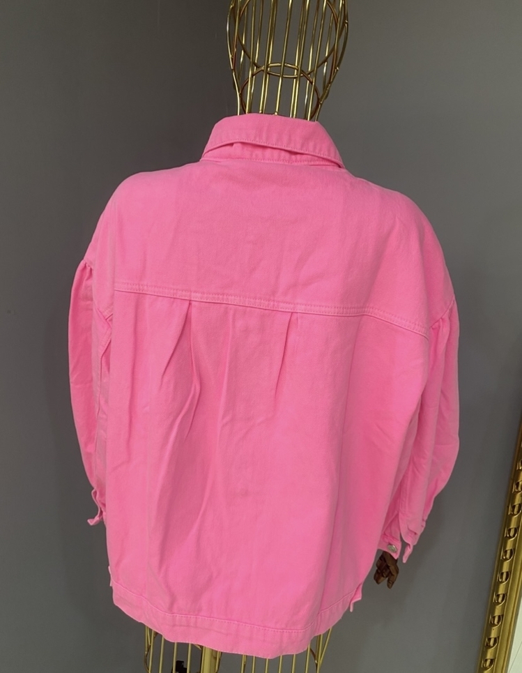 Tasarım Pink Ceket 