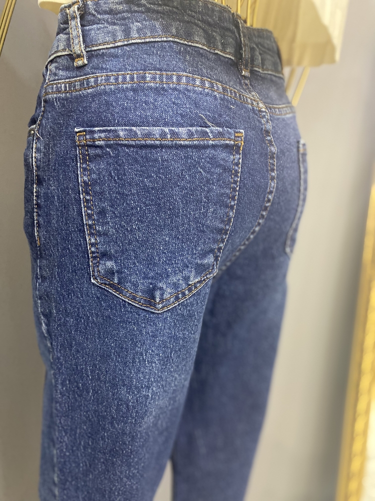 Koyu Mavi Jeans 