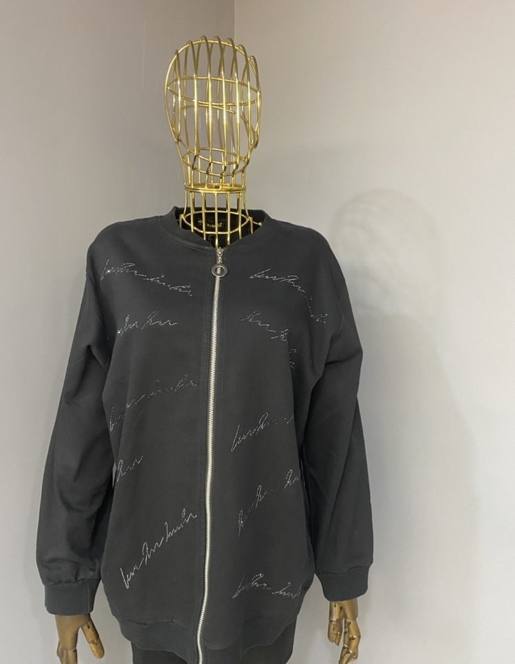 Fermuarlı sweatshirt