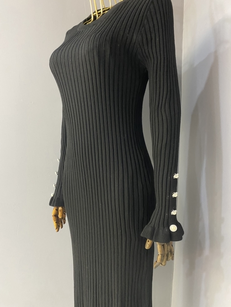 Basic triko elbise 