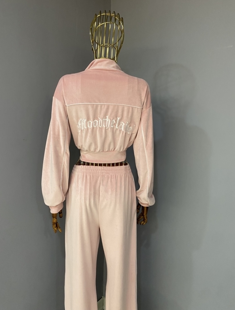 Pink Kadife takım 