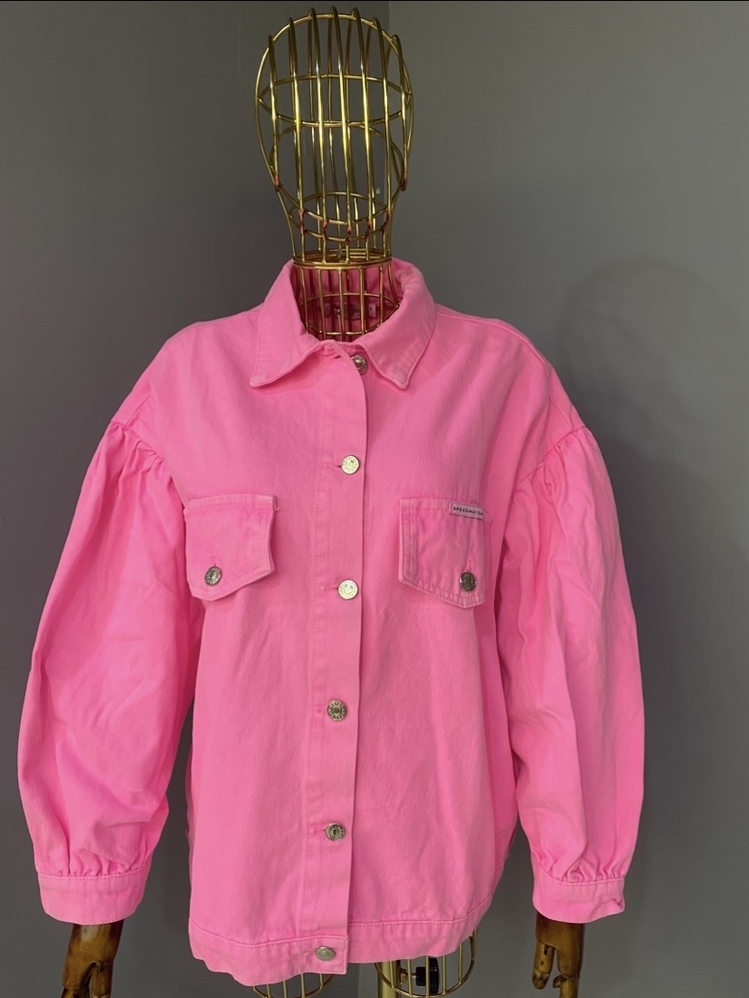 Tasarım Pink Ceket 
