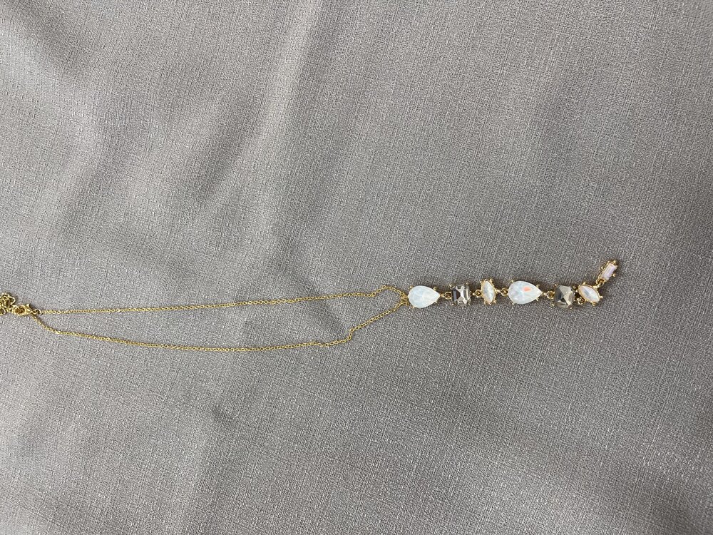 Renkli Taşlı Y Kolye