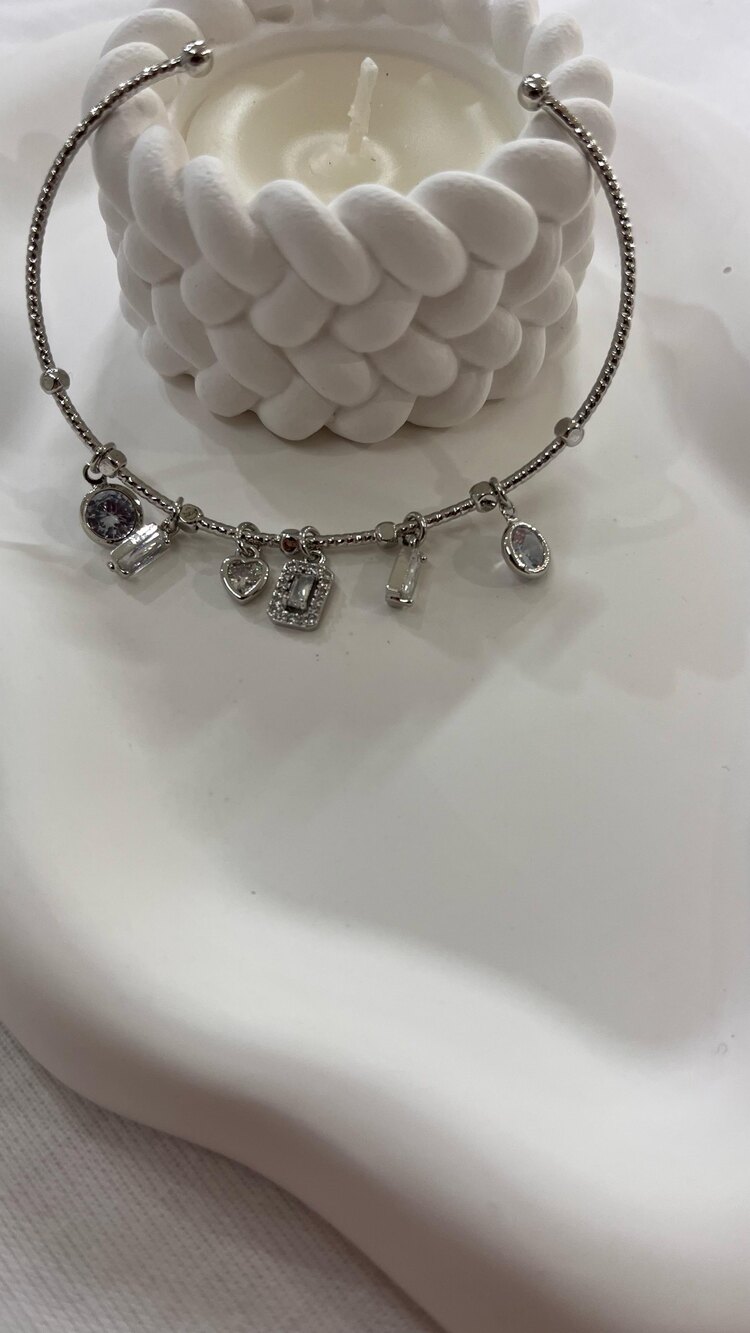 Silver Kendinden Charmlı Bileklik