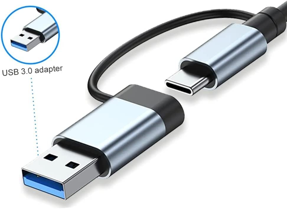 Metai Type-C Adaptör 7in1 USB 3.0 & 2.0 Hub Type-C Çoklayıcı Dönüştürücü Hızlı Şarj