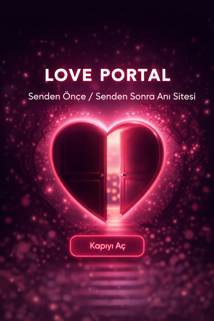 Love Portal – Premium Dijital Anı Sitesi