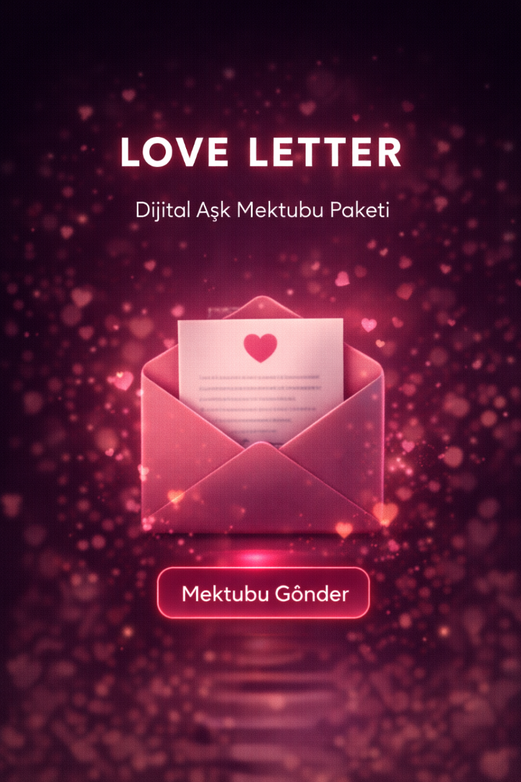 Love Letter – Dijital Aşk Mektubu Paketi
