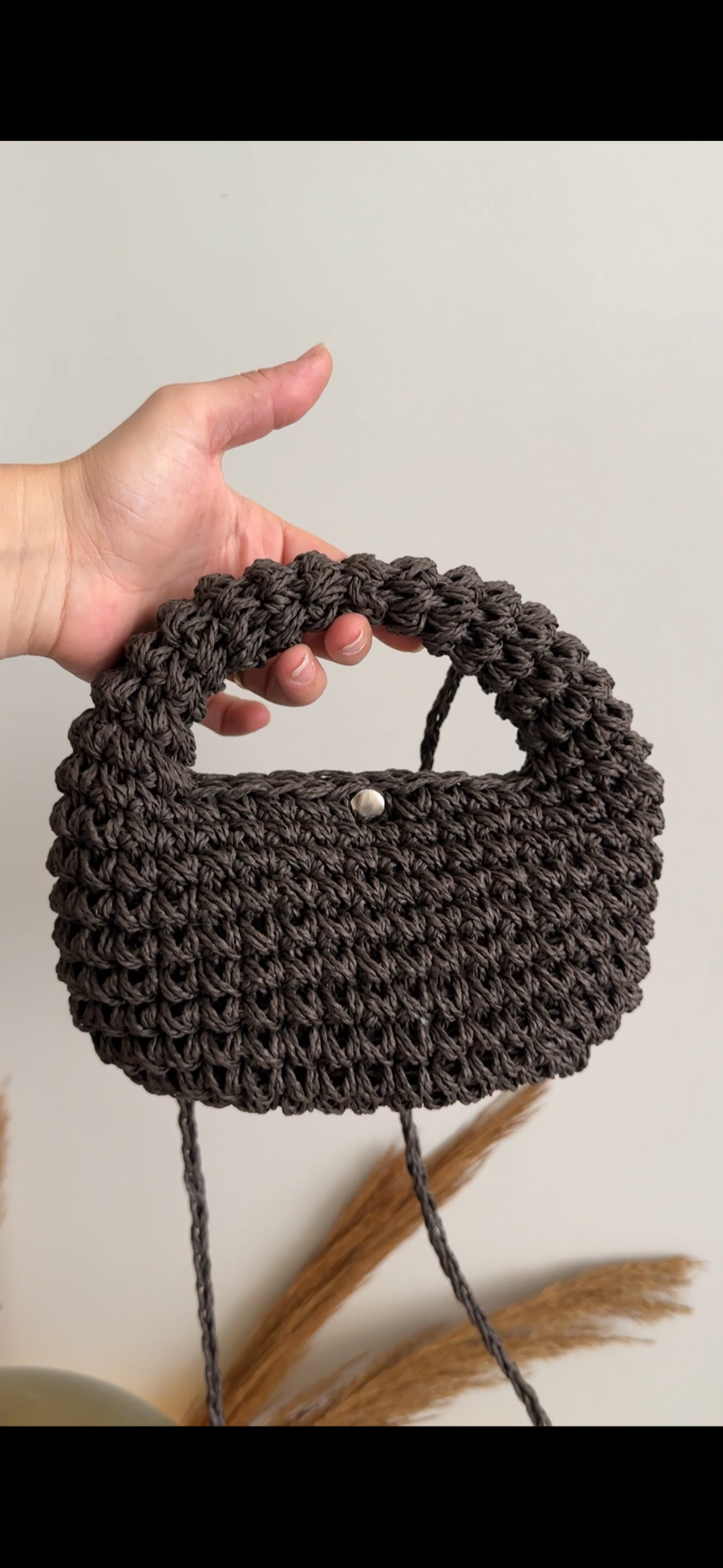 Kahve rengi micro bag