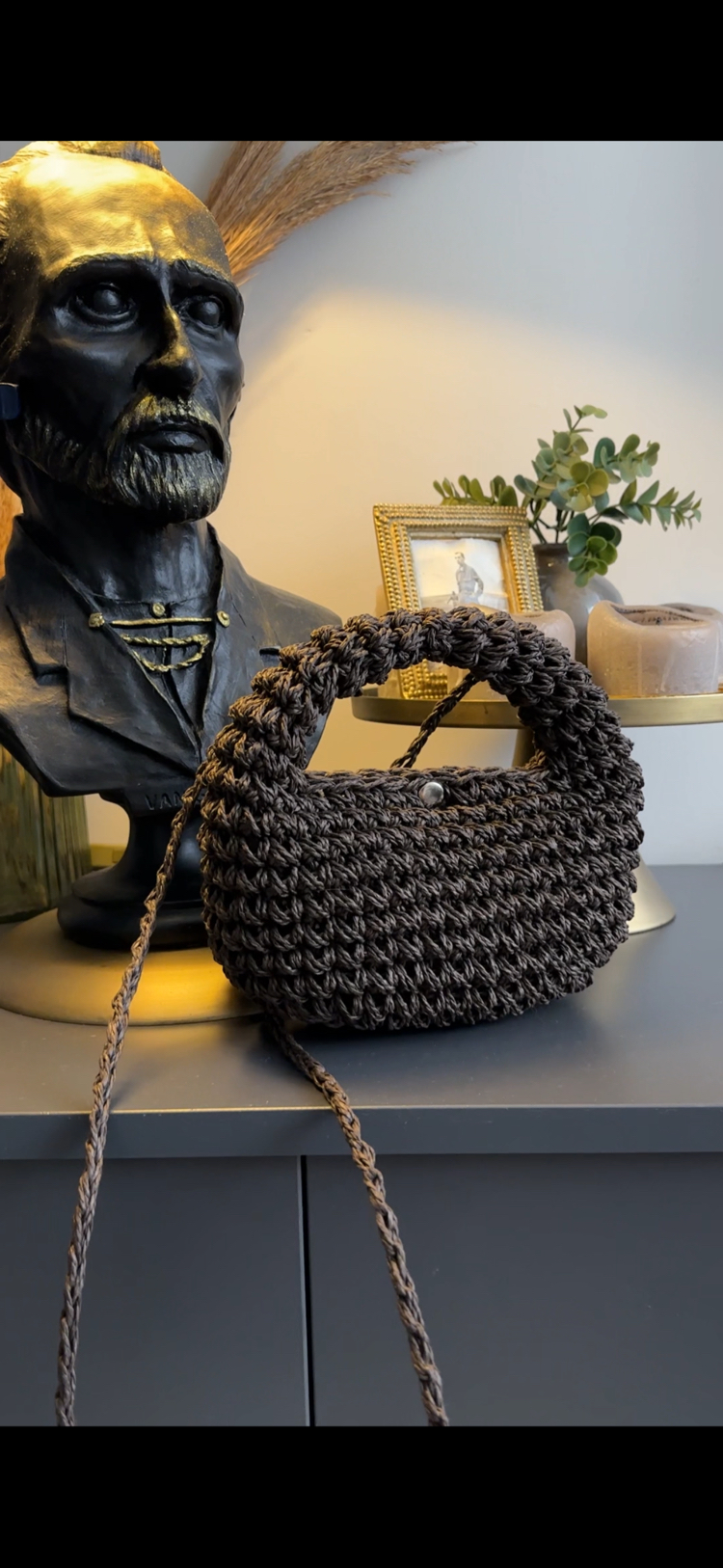 Kahve rengi micro bag