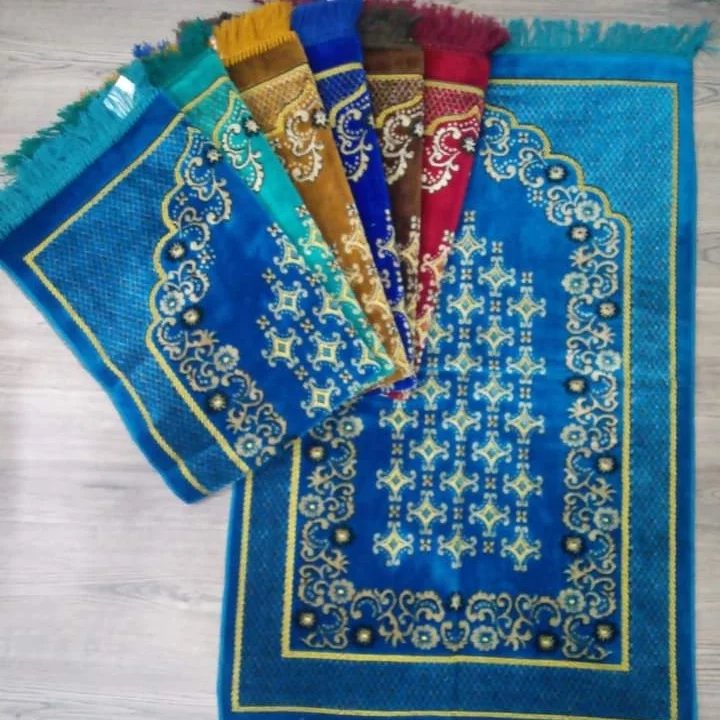 (100 adet) kadife şipingel seccade 