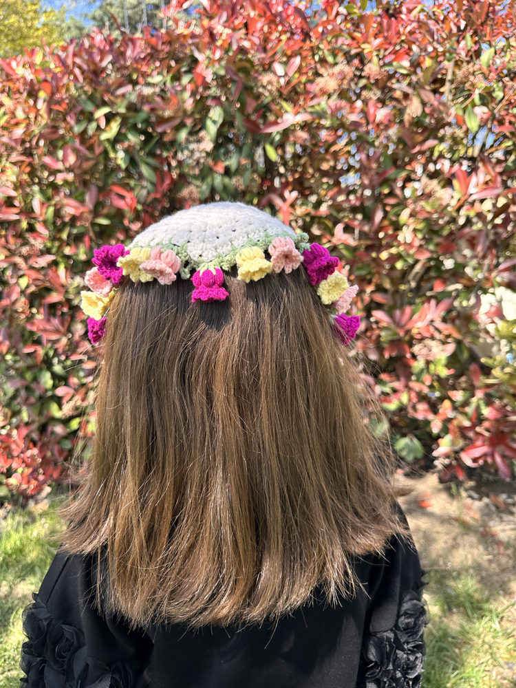 Renkli demet bandana