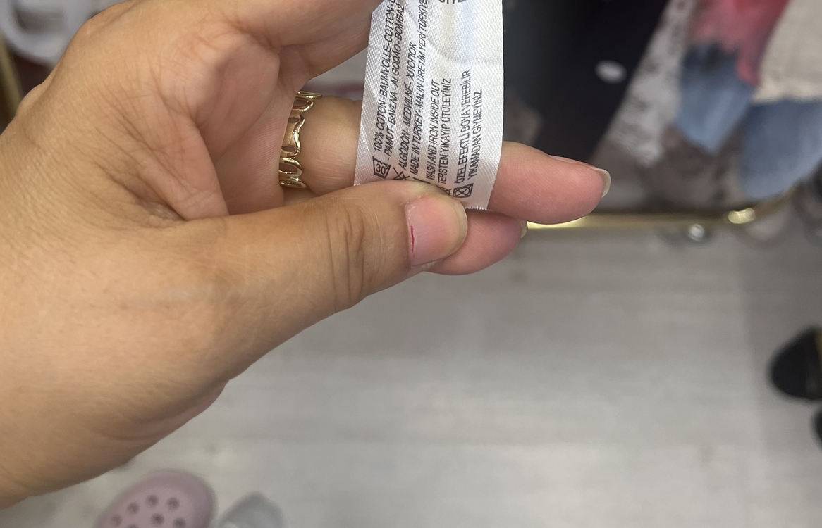 Koton işlemeli ikili takım