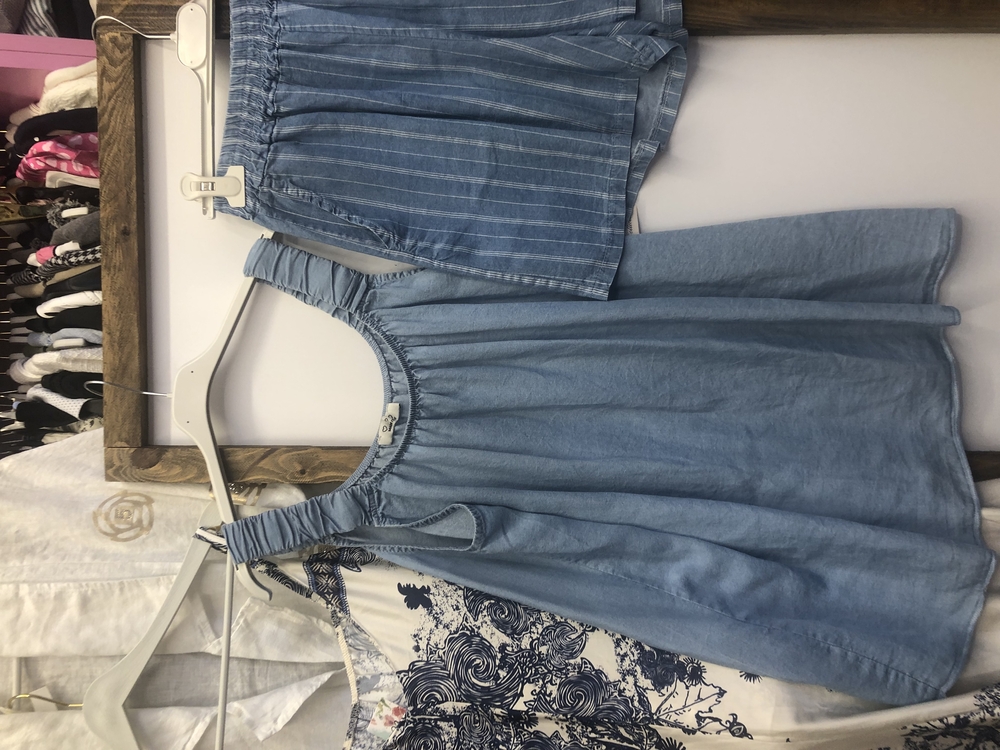 İthal tencel şort bluz takım