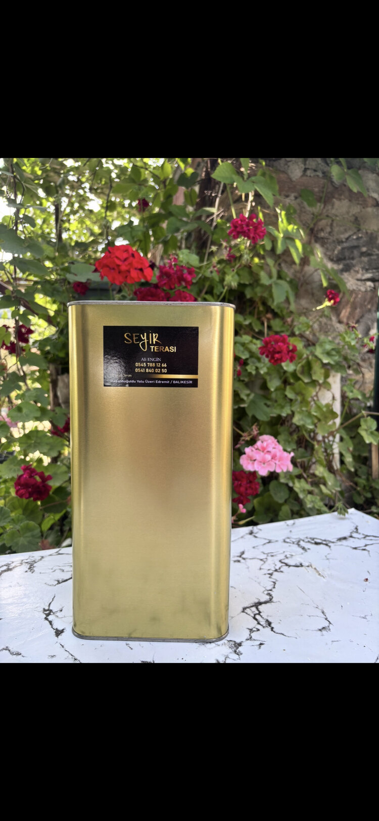 Naturel sızma zeytinyağı 5 lt