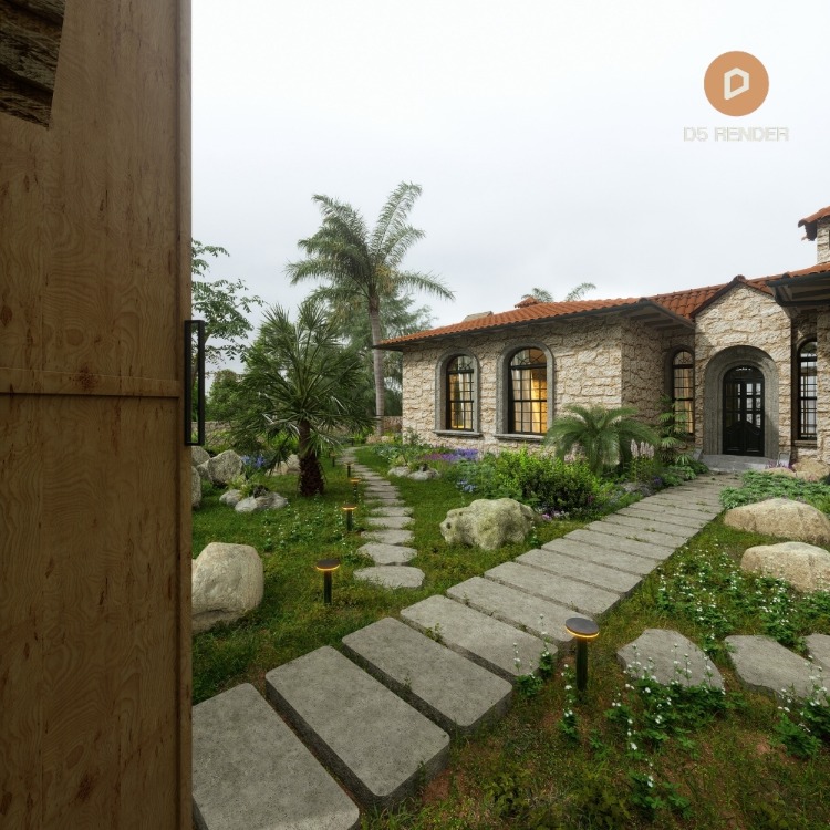 MARIS - 3D Dış Mekân & Peyzaj Sahnesi