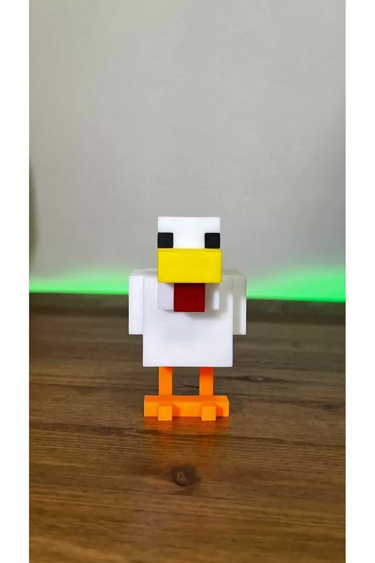 Minecraft Tavuk Figürü