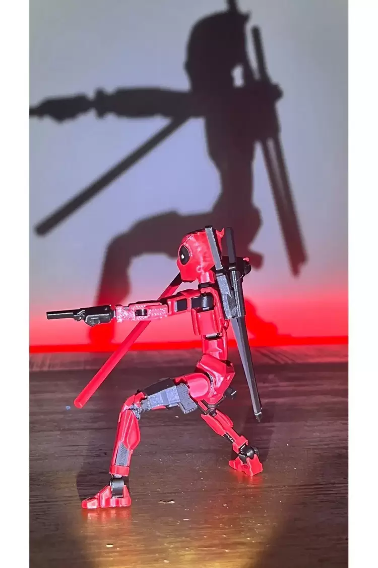 TİTAN TN13 Eklemli Hareketli Şekil Değiştirme Robotu Figür YEŞİL Silah Seti Dahil HEDİYELİK