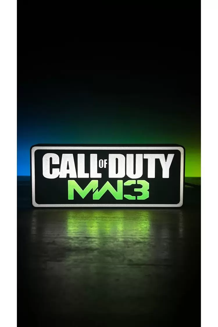 Call of Duty Işıklı Tablo