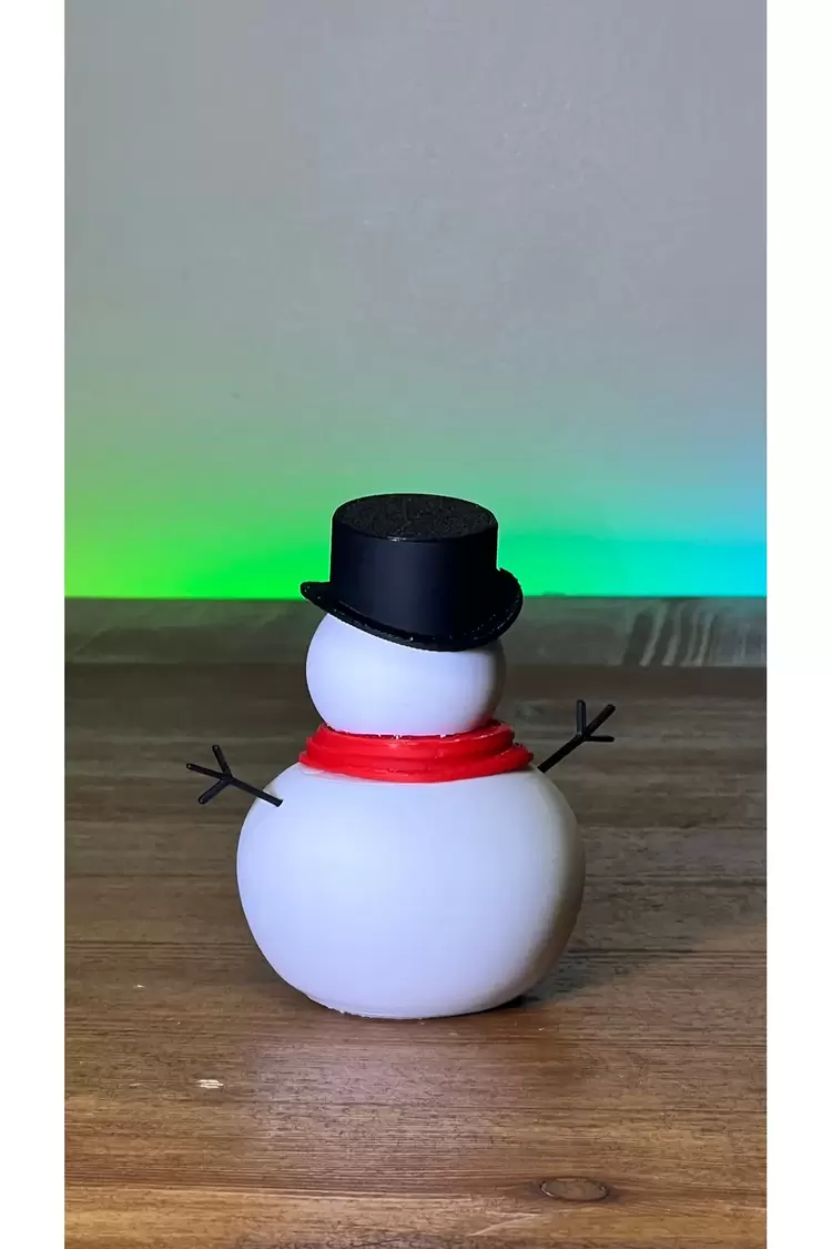 Yılbaşı Kardan Adam Nostaljik Hediyelik Mini Figür Kış Temalı