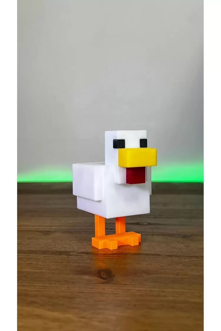 Minecraft Tavuk Figürü