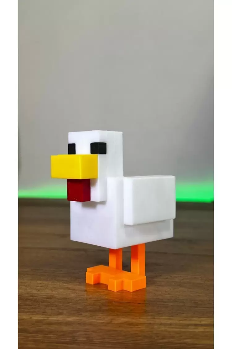 Minecraft Tavuk Figürü