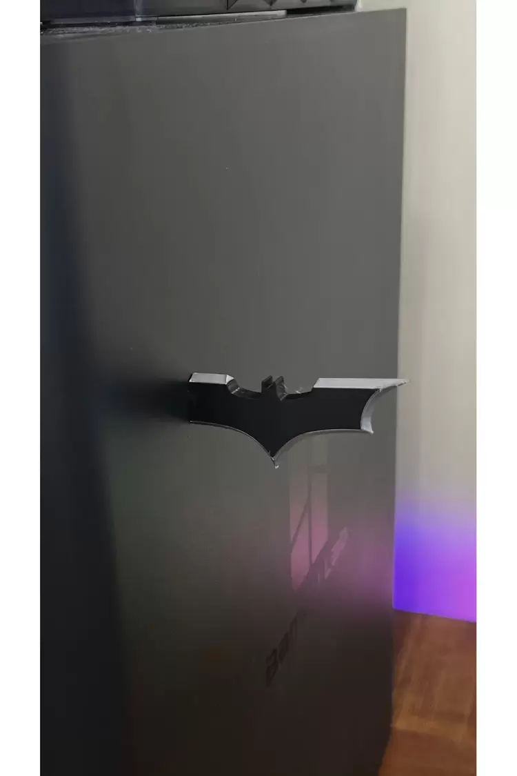 Batman Yarasa Bıçak Figürü Mıknatıslı -dolap Süs Dekorasyonu