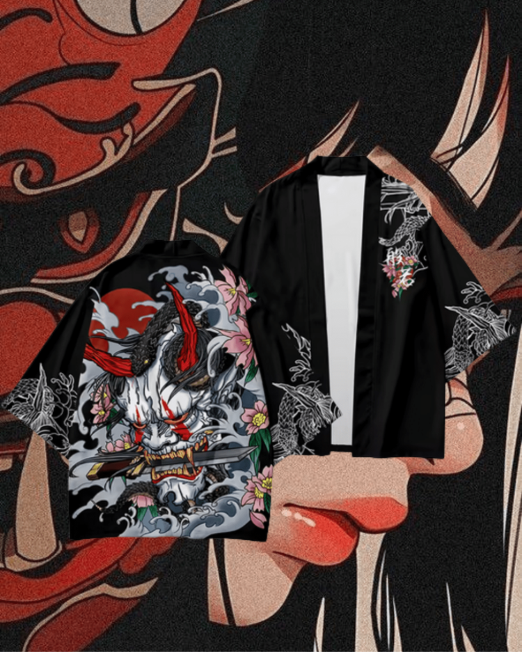 Şeytanın Huyu | Geleneksel Kimono