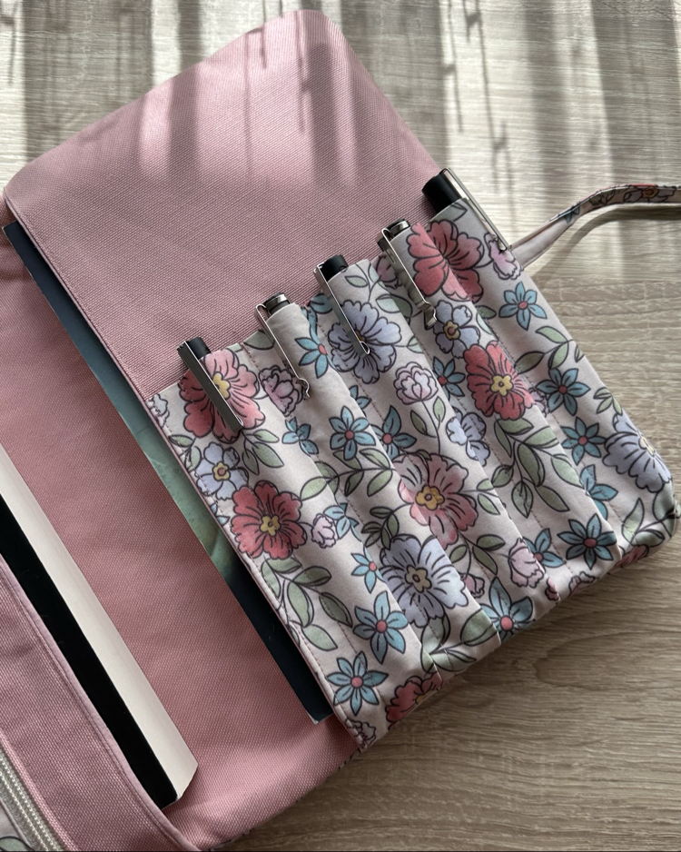 El Yapımı Çok Amaçlı Organizer | Defter ve Kitap Kılıfı (Kalemlikli)
