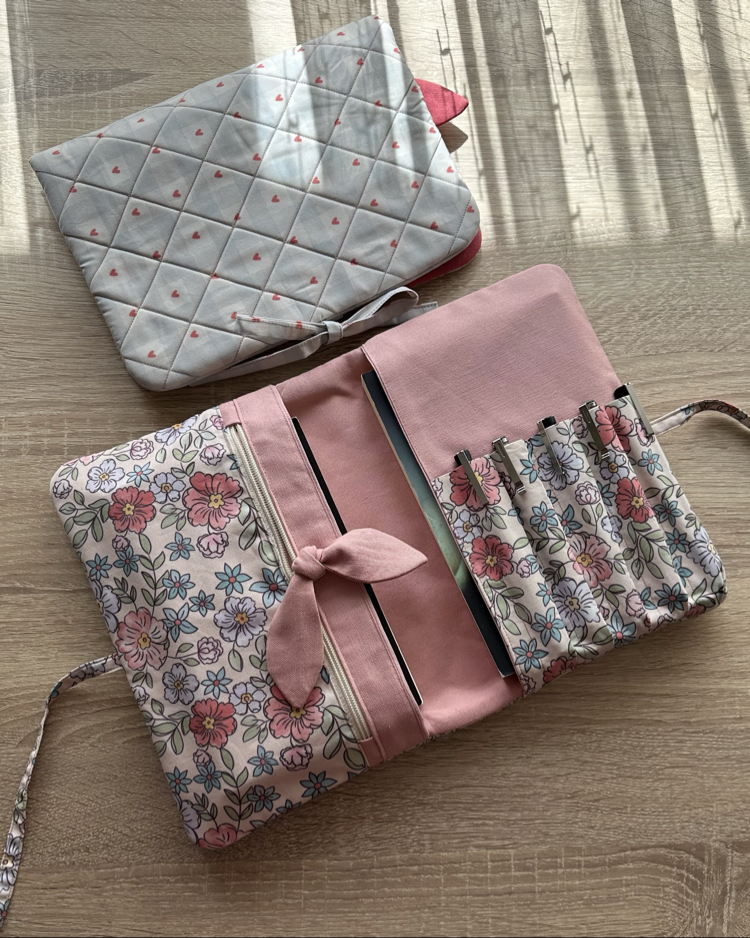 El Yapımı Çok Amaçlı Organizer | Defter ve Kitap Kılıfı (Kalemlikli)