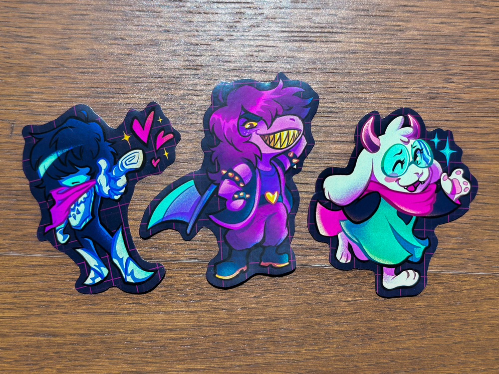 DELTARUNE KRIS STICKER