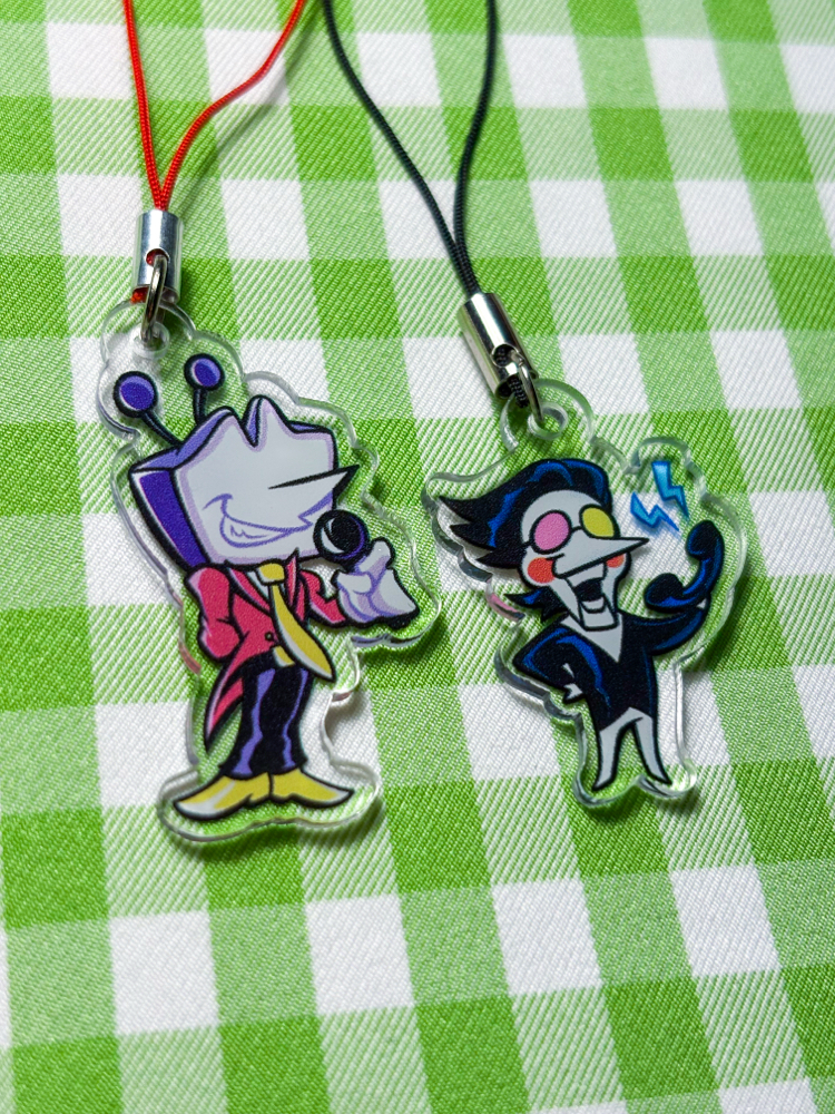 DELTARUNE SPAMTON AKRİLİK CHARM