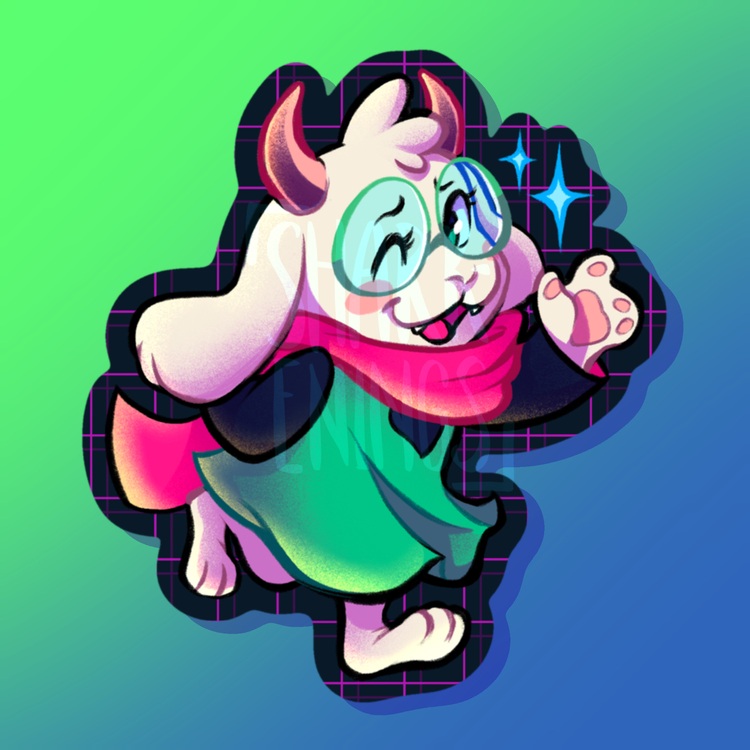 DELTARUNE RALSEI STICKER