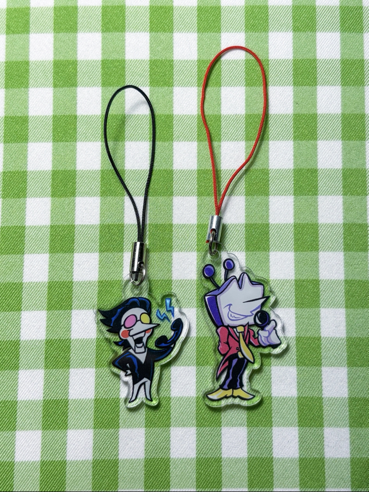 DELTARUNE SPAMTON AKRİLİK CHARM