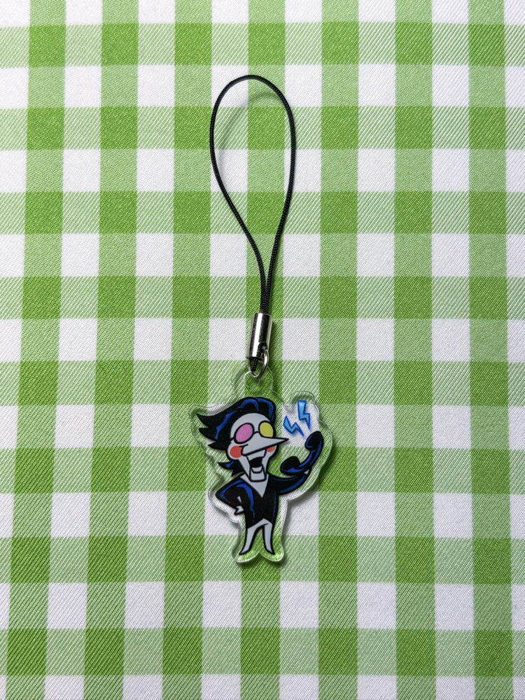 DELTARUNE SPAMTON AKRİLİK CHARM