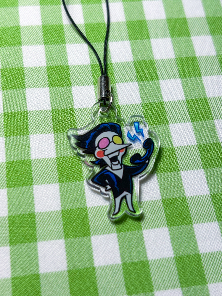 DELTARUNE SPAMTON AKRİLİK CHARM
