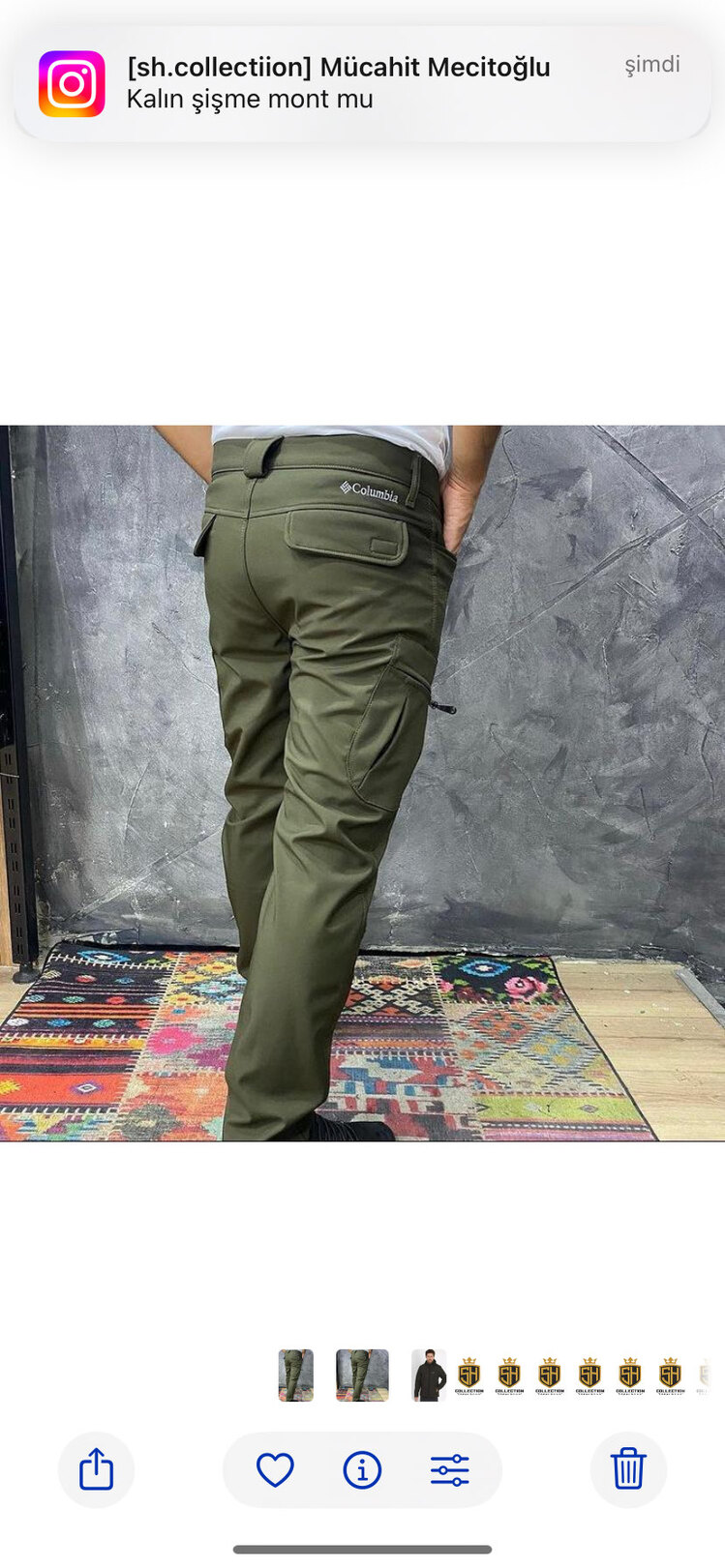 COL İÇİ POLAR PANTOLON MODELİMİZ 