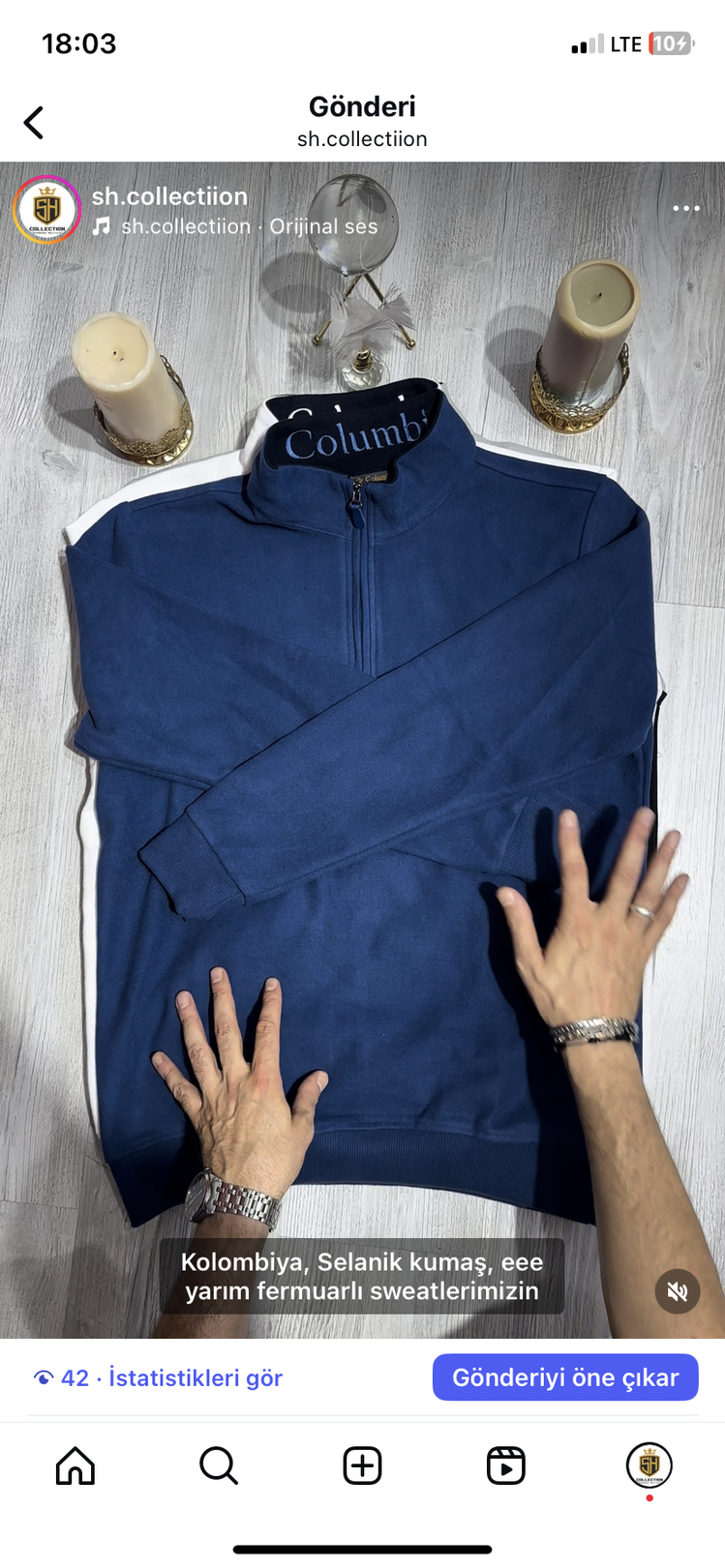 YARIM FERMUAR SELANİK KUMAŞ MODELİ