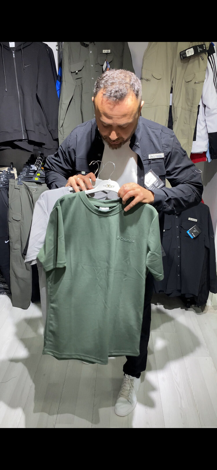 OYSHO KUMAŞ COL TİŞÖRT MODELİ 