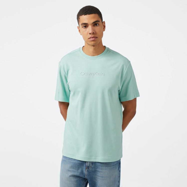 CK Bisiklet Yaka Tshirt Yeşil