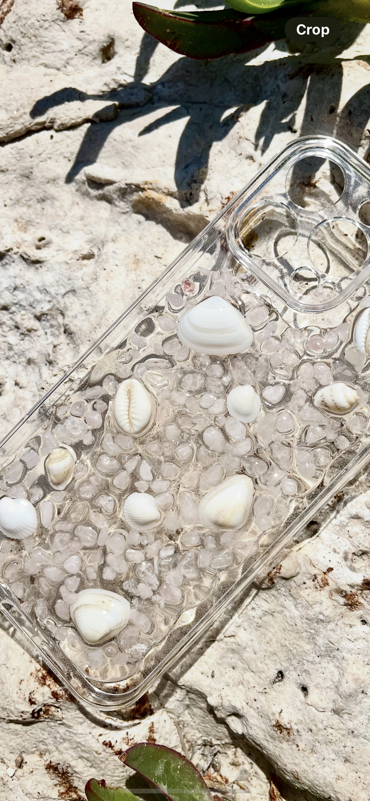 Pembe Kuvars Clear Case