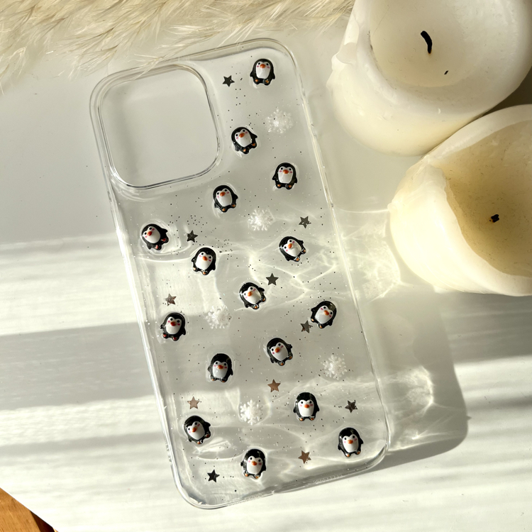 Solo Penguin Clear Case