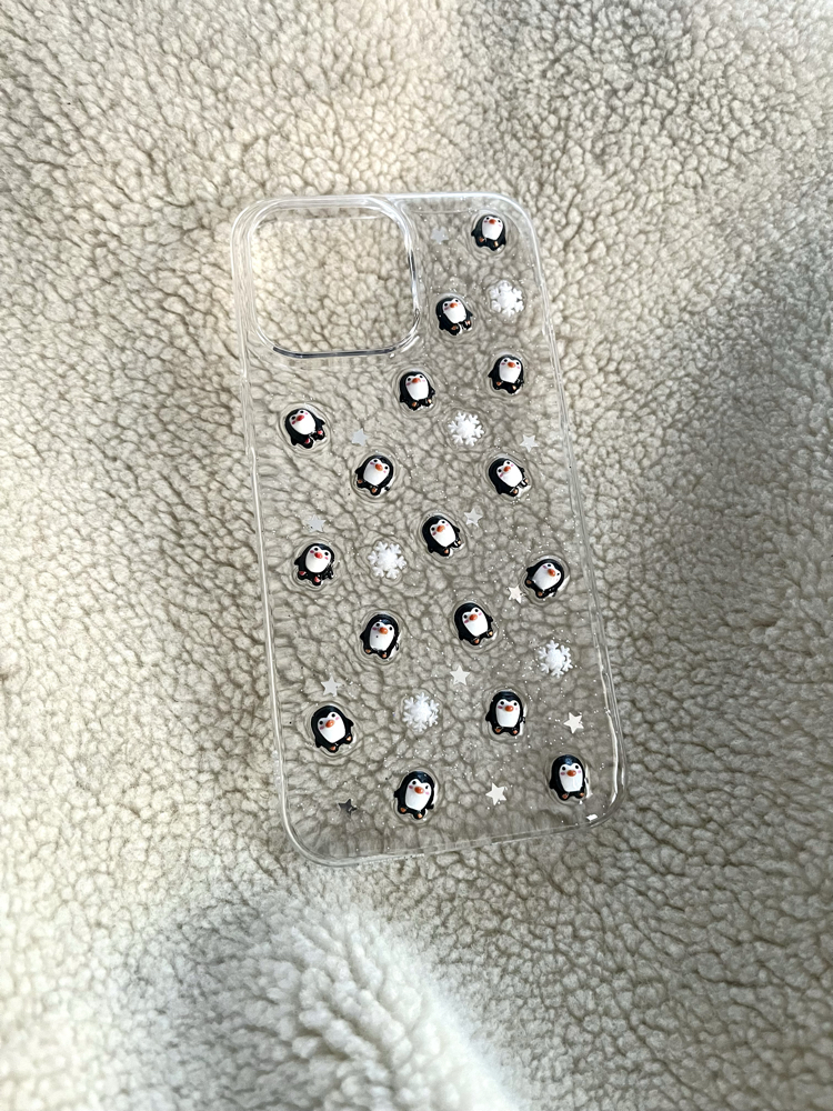 Solo Penguin Clear Case