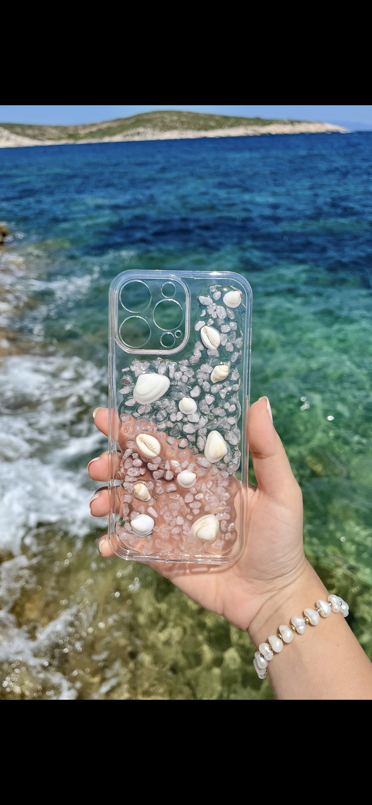 Pembe Kuvars Clear Case