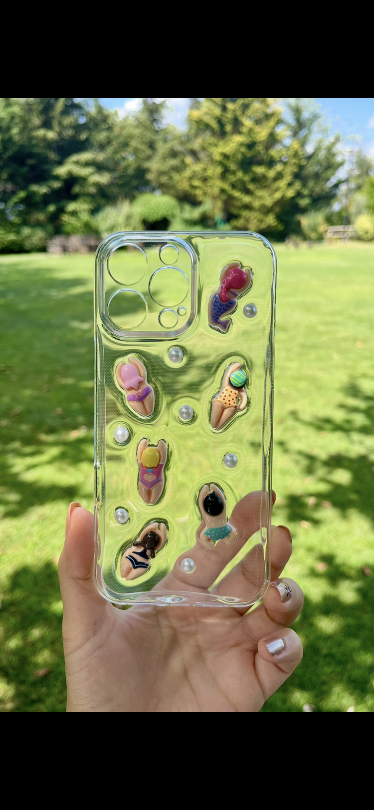 Little Swimmers Clear Case